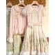 Mademoiselle Pearl Fragrant Grass Blouses Apron Overdress JSKs and Ops(Reservation/Full Payment Without Shipping)